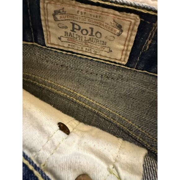 Polo Ralph Lauren Patchwork Vintage Denim Midi Skirt 2 - Picture 6 of 10